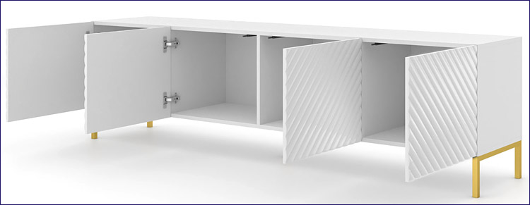 Wnętrze szafki rtv Resa 7X