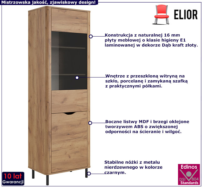 Witryna do salonu Poli 3X