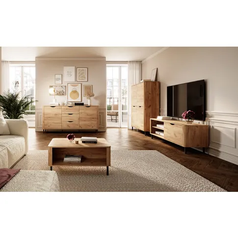 Wizualizacja aranżacji z wybranym zestawem mebli Cortez