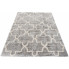 Szary dywan shaggy w marokańską koniczynę - Undo 4X