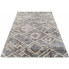 Ciemnoszary dywan w nowoczesny wzór Undo 6X