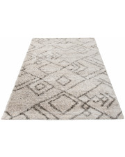 Wzorzysty jasnoszary dywan w stylu skandynawskim - Undo 6X w sklepie Edinos.pl