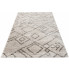 Jasnoszary dywan w nowoczesny wzór Undo 6X