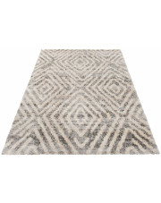 Prostokątny szary dywan w skandynawskim stylu - Undo 6X