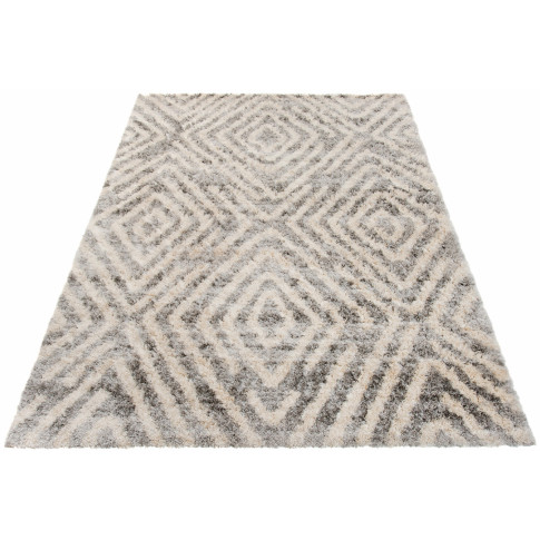 Włochaty dywan w nowoczesne wzory Undo 6X