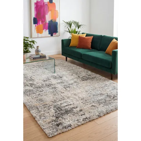 Prostokątny jasnoszary dywan w nowoczesnym stylu   Ivis 8X