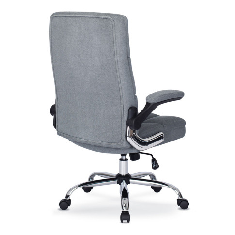 Szary fotel biurowy ergonomiczny Mevo 4X