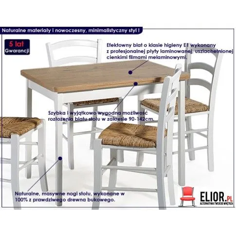 Fotografia Rozkładany stół Dalira z kategorii Stoły