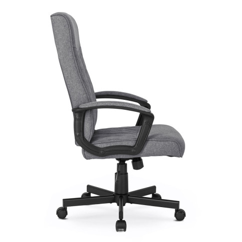 Szary obrotowy fotel biurowy Hixo 3X