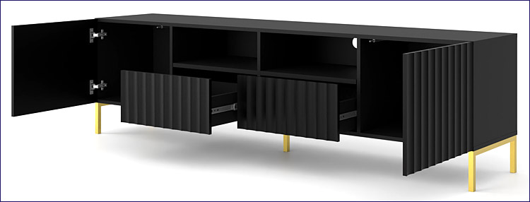 Wnętrze szafki rtv Dixter 4X
