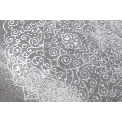 Prostokątny dywan nowoczesny z orientalnym zdobieniem Orso 9X