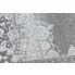 Szary nowoczesny dywan w biały wzór Orso 8X
