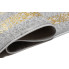 Szaro złoty dywan prostokątny glamour Orso 8X