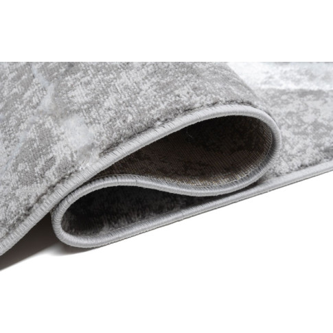 Szary marmurowy dywan nowoczesny do loft Orso 7X