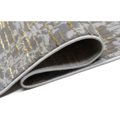 Nowoczesny szaro złoty dywan pokojowy Orso 3X