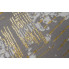 Prostokątny dywan szaro złoty Orso 3X