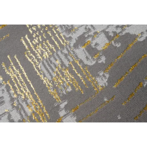 Prostokątny dywan szaro złoty Orso 3X
