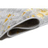 Szaro złoty dywan w nowoczesny wzór Orso 5X