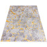 Szary marmurowy dywan ze złotem - Orso 4X 
