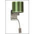 Zielony kinkiet z ledową lampką - K200-Adana  wizualizacja