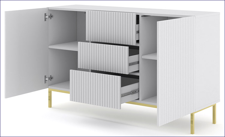 Wnętrze komody Melis 5X