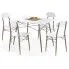Zdjęcie produktu Stół z krzesłami Sima 3X.
