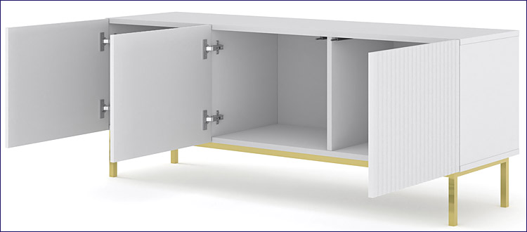 Wnętrze szafki rtv Melis 10X