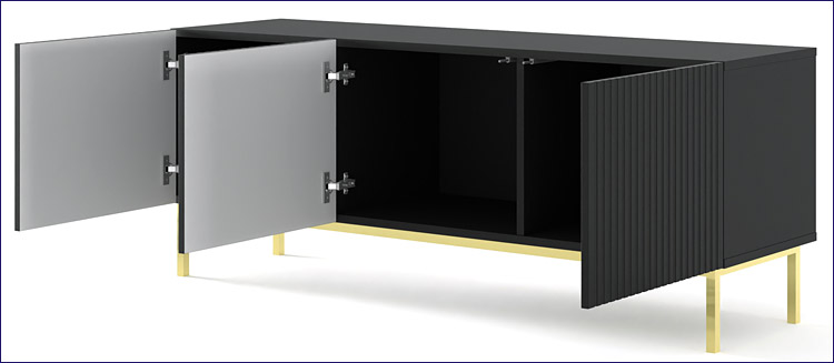 Wnętrze szafki rtv Melis 10X