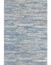 Szaro-niebieski dywan w nowoczesny wzór - Izos 7X w sklepie Edinos.pl