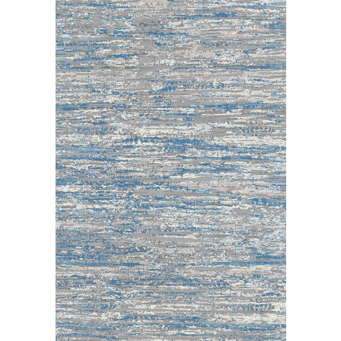 Szaro niebieski dywan nowoczesny prostokątny Izos 7X
