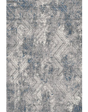 Ciemnoszary nowoczesny wzorzysty dywan - Izos 8X w sklepie Edinos.pl