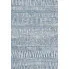 Wzorzysty niebieski dywan w stylu nowoczesnym - Izos 8X  w sklepie Edinos.pl