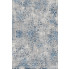 Niebieski wzorzysty dywan pokojowy przecierany - Izos 8X