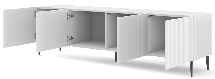 Wnętrze szafki rtv Melis 12X