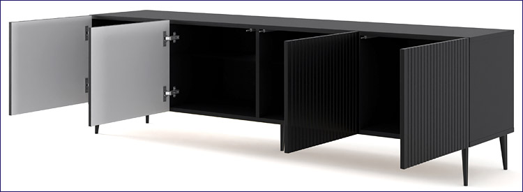 Wnętrze szafki rtv Melis 12X