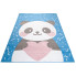 Prostokątny dywan z panda Jomi 4X