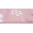 Różowy prostokątny dywan w pandy Jomi 5X
