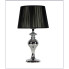 Czarna lampa stołowa glamour V164-Dusali