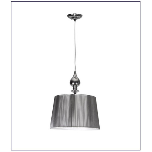 Srebrna klasyczna stylowa lampa wisząca V160-Dusali