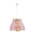 Różowa patchworkowa lampa wisząca - V167-Ebon