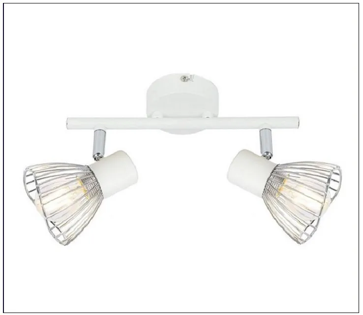 Produkt Biała lampa reflektorowa na listwie - V170-Merpix