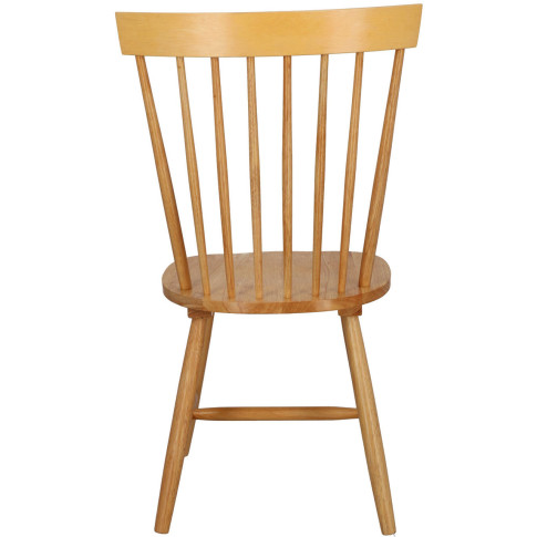Drewniane krzesło do stolu prl Flos