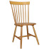 Drewniane krzesło kuchenne typu patyczak Flos