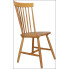 Drewniane naturalne krzesło kauczukowe Flos