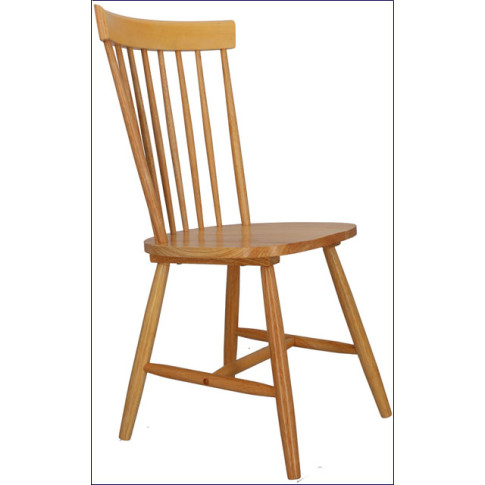 Drewniane naturalne krzesło kauczukowe Flos