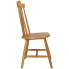 Naturalne drewniane krzesło kuchenne Flos