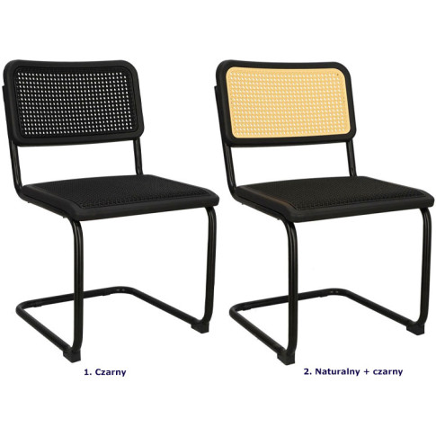 Kolory nowoczesnego metalowego krzesła Vobo 3X
