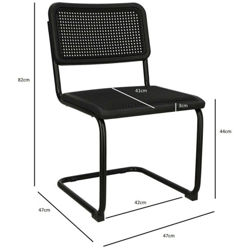 Wymiary krzesła Vobo 3X