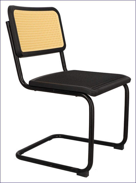 Nowoczesne krzesło swing z plecionką Vobo 3X