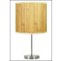 wizualizacja Lampka nocna z drewnianym kloszem - K203-Woden